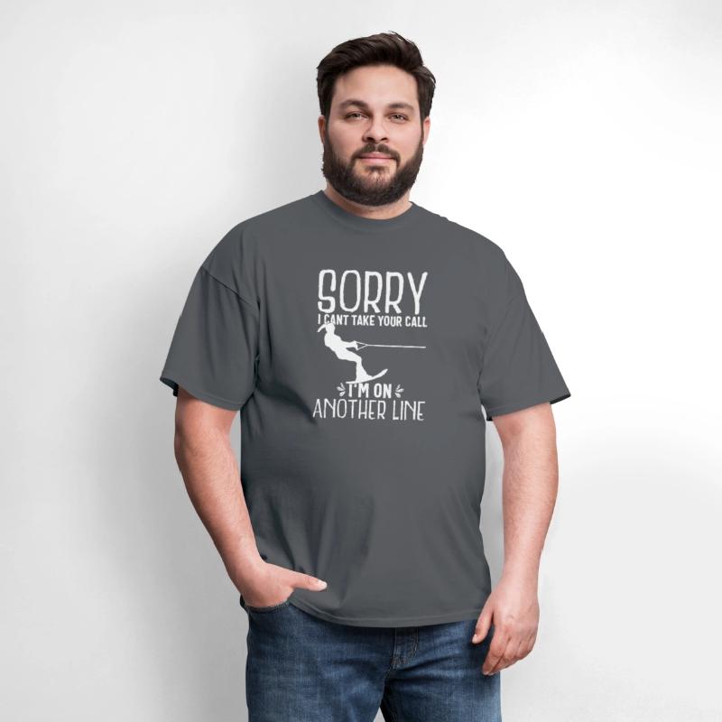 Funny Water Ski Shirt Sorry Can't Take Your Call