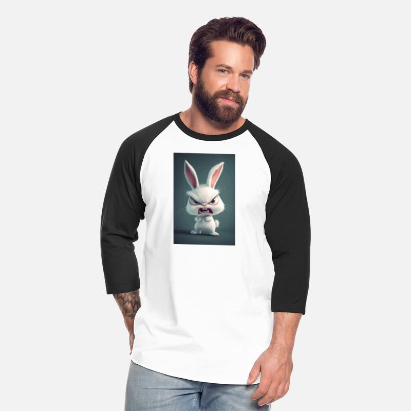 Furious Cartoon Bunny Rage