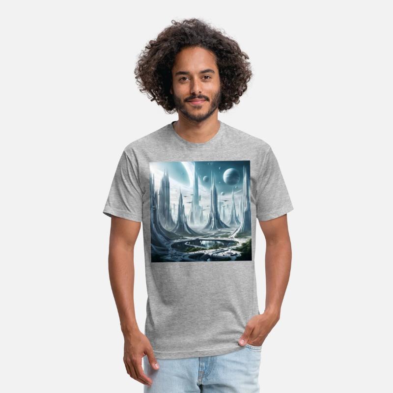 Futuristic Space Cityscape Design