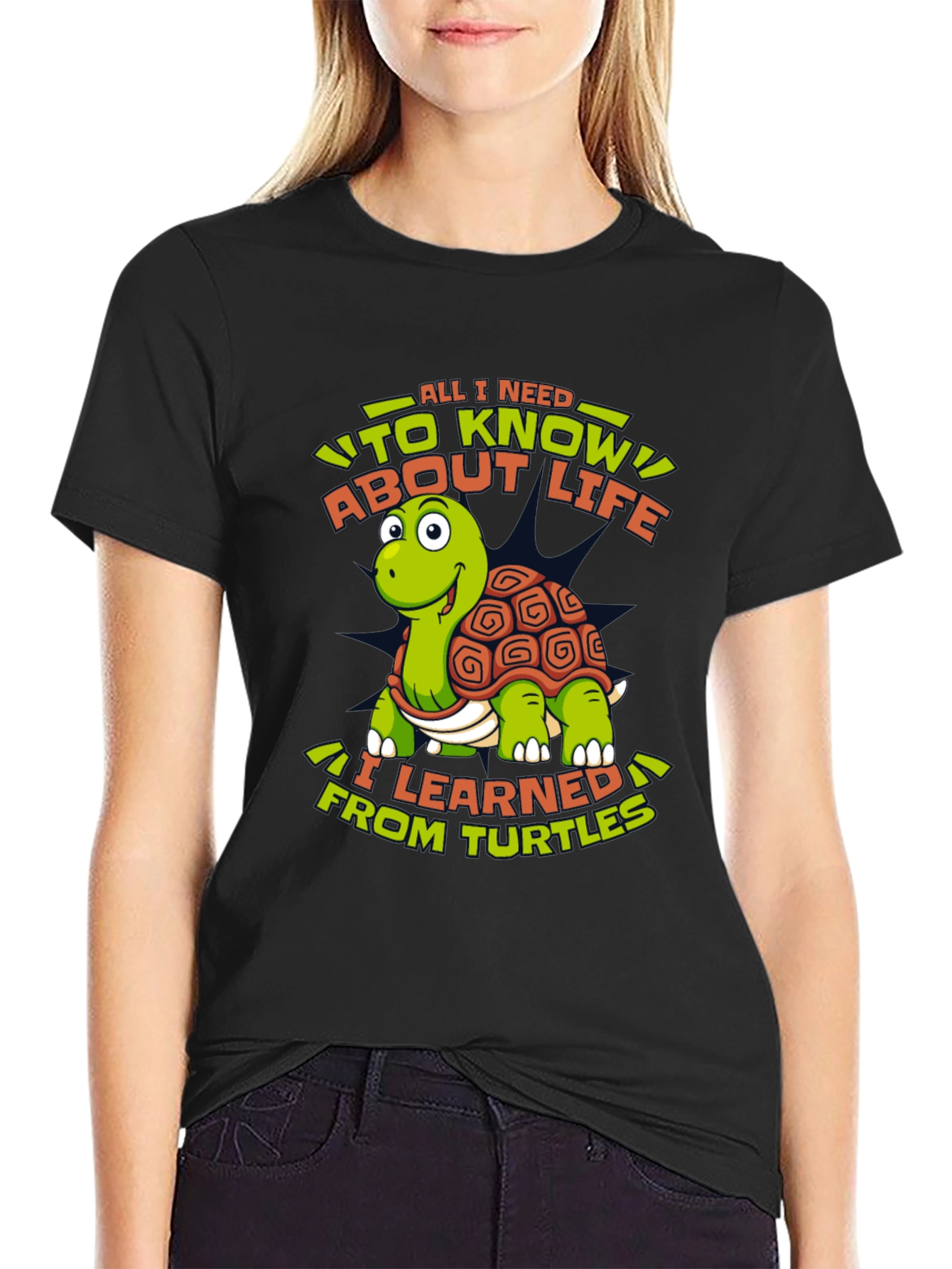 Turtle Life Lesson Graphic Tee