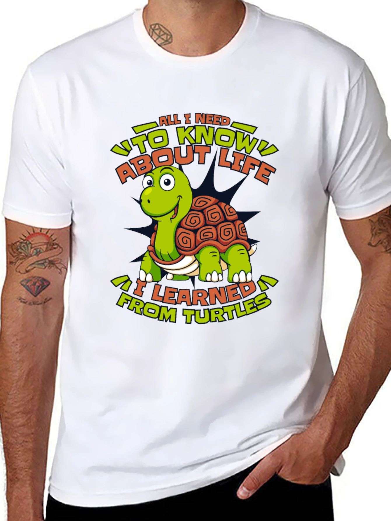 Turtle Life Lesson Graphic Tee