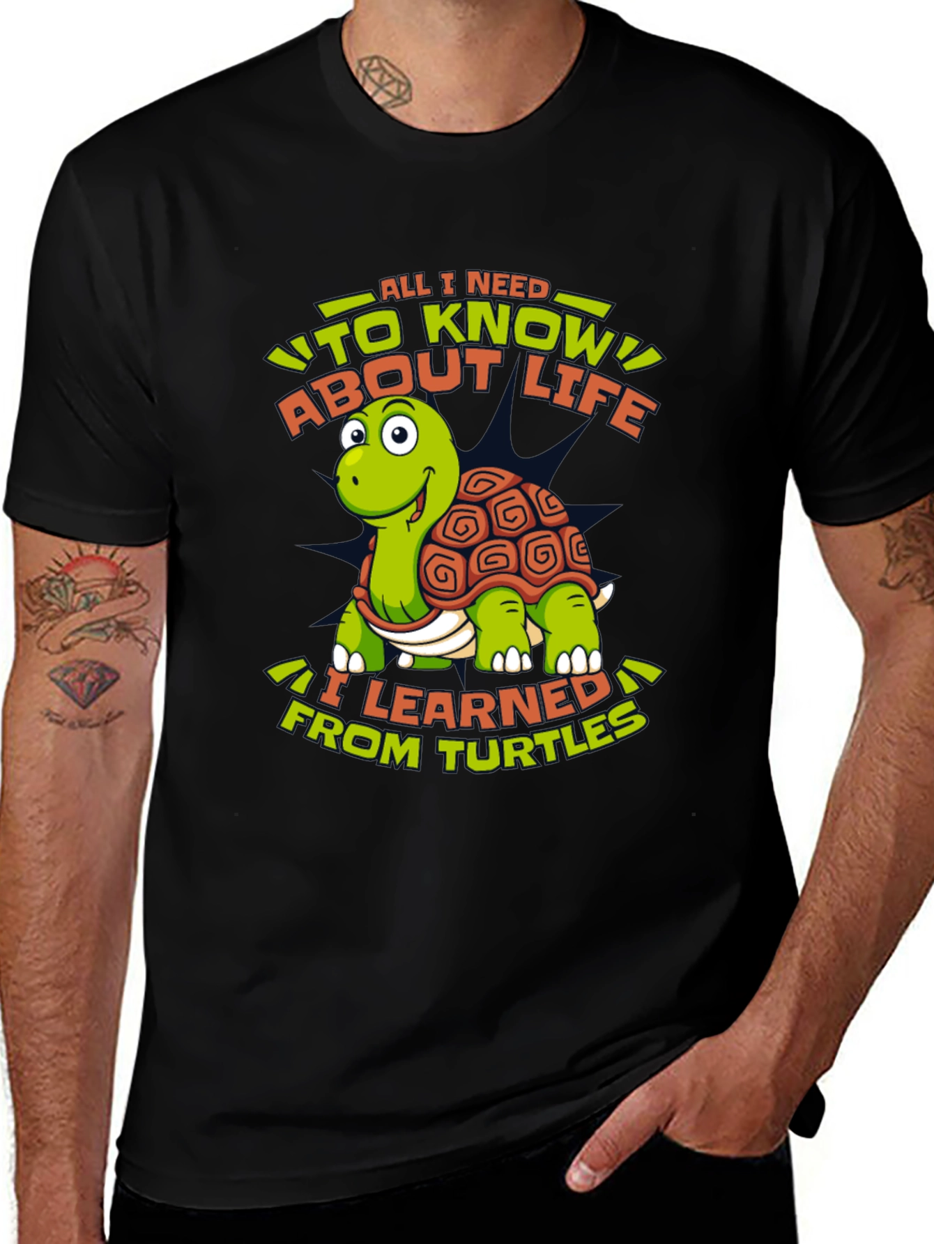 Turtle Life Lesson Graphic Tee