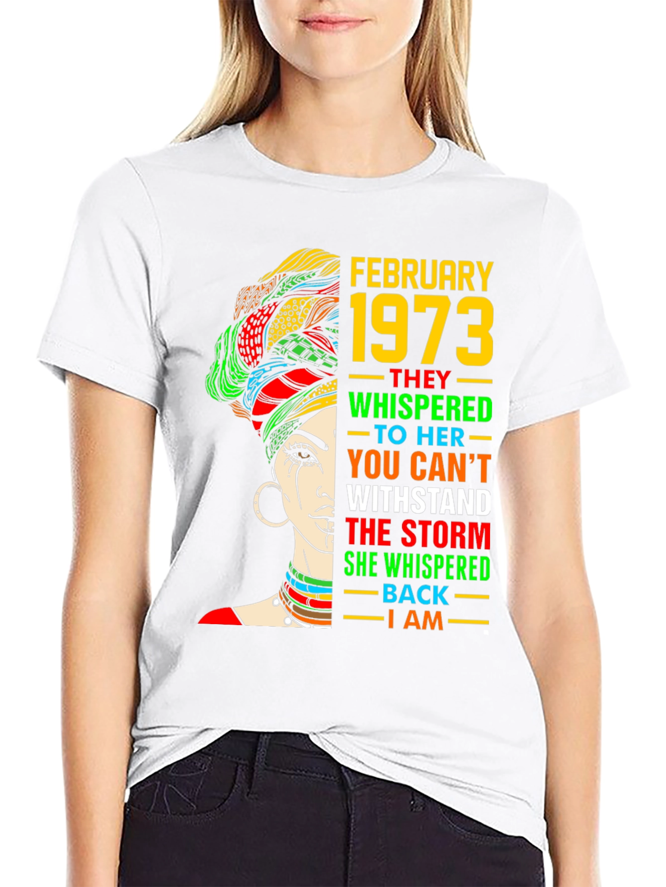 February 1973 Birthday Storm T-Shirt