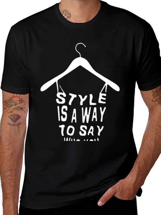 Style Statement Black Graphic Tee