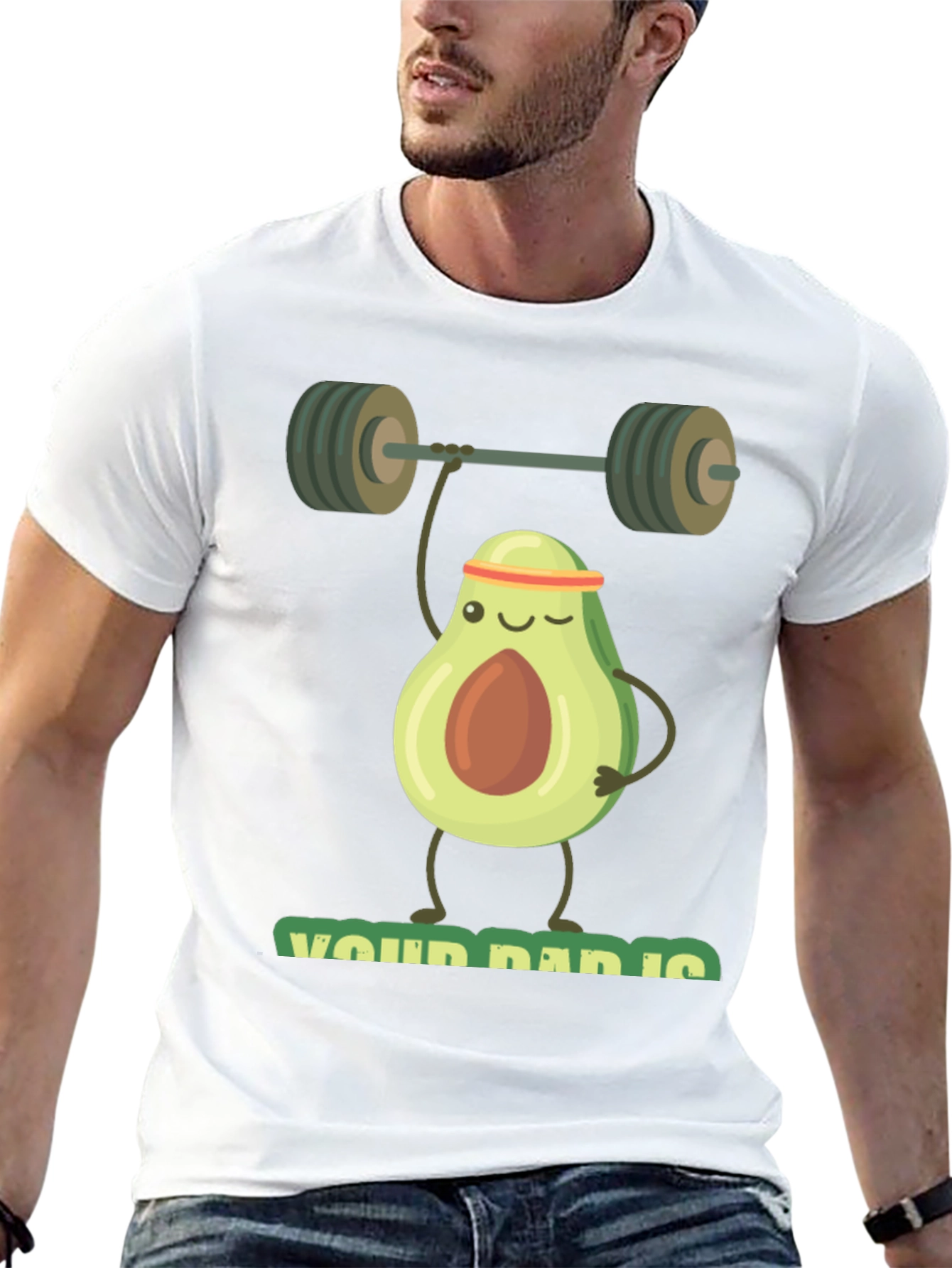 Funny Avocado Gym T-Shirt - Workout Apparel
