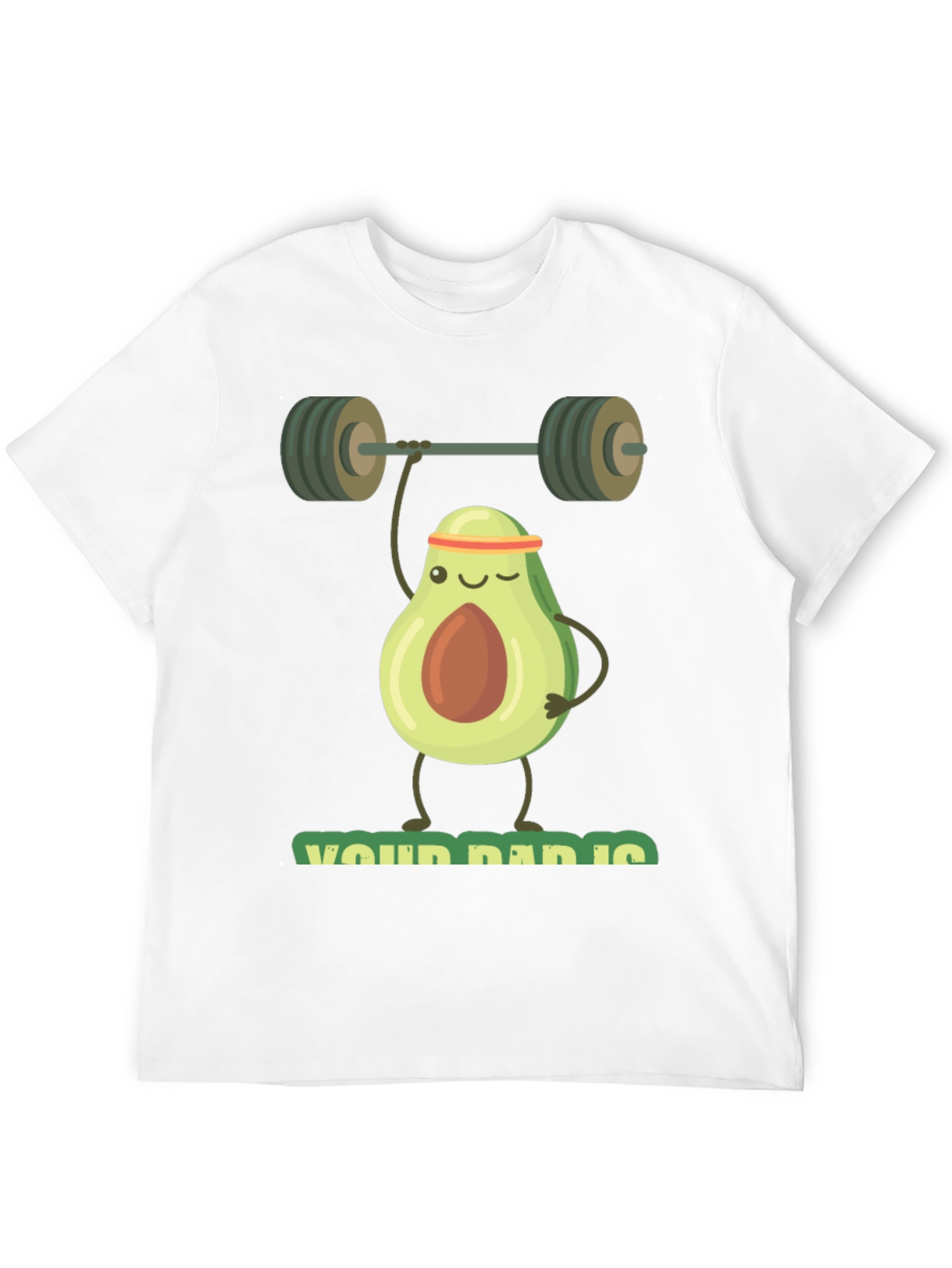 Funny Avocado Gym T-Shirt - Workout Apparel