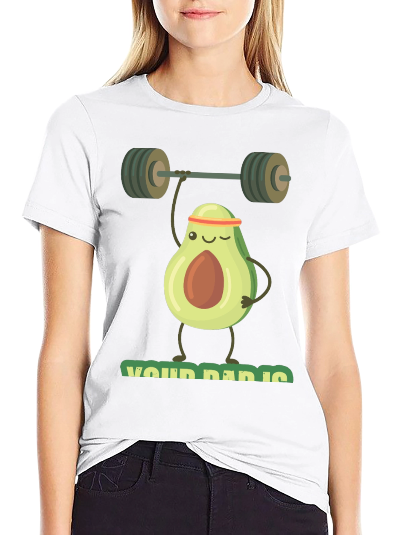 Funny Avocado Gym T-Shirt - Workout Apparel