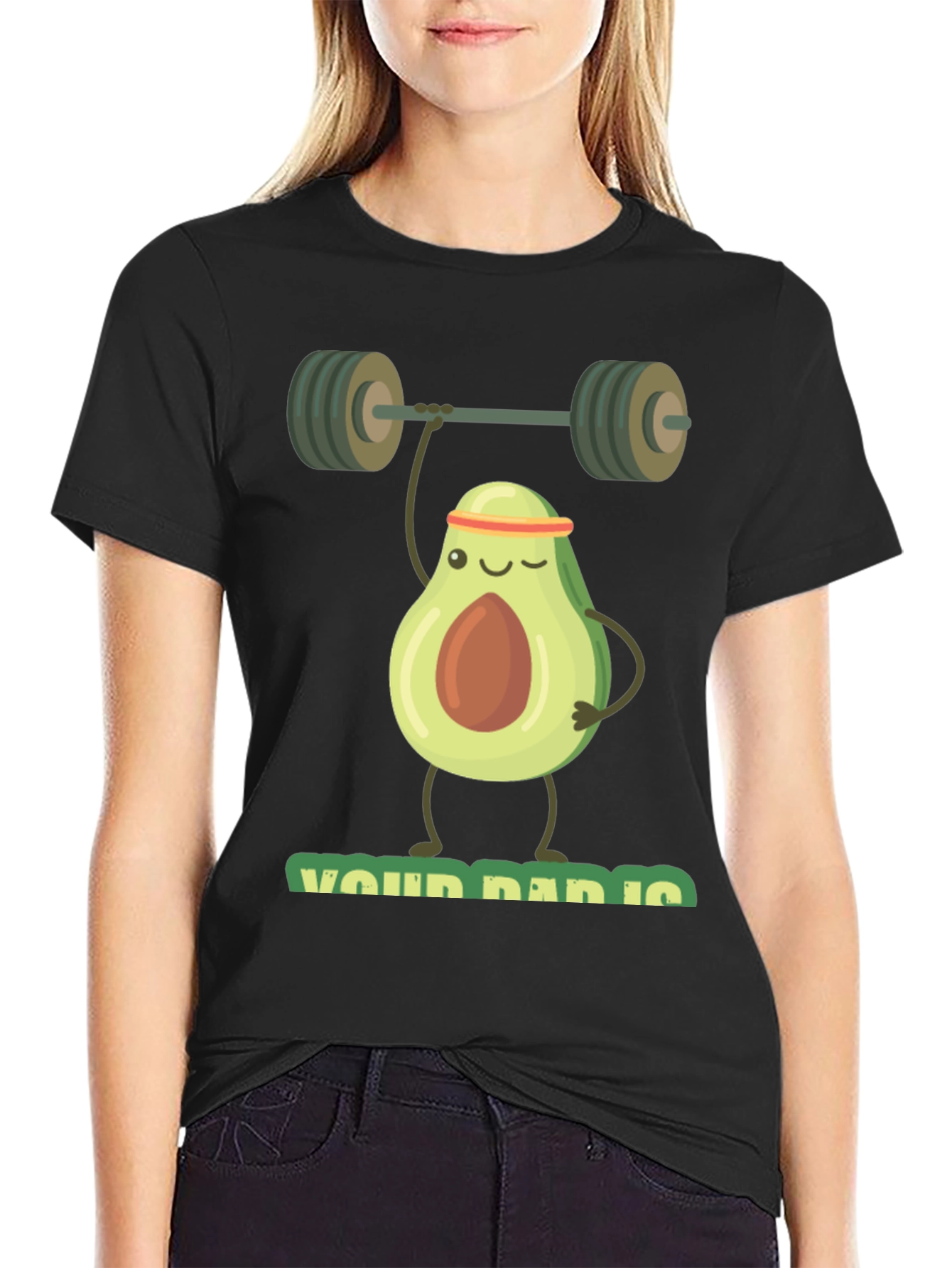 Funny Avocado Gym T-Shirt - Workout Apparel