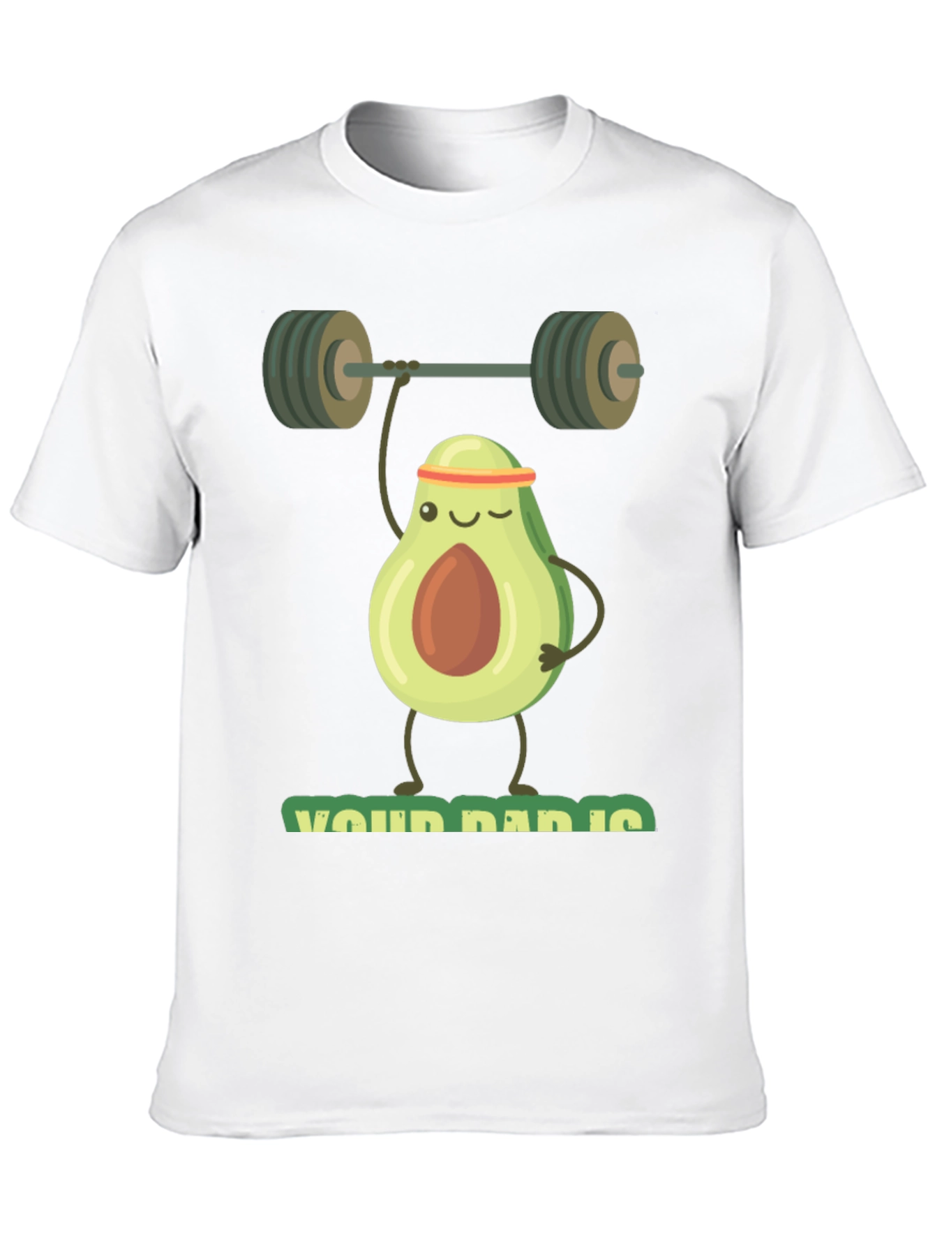 Funny Avocado Gym T-Shirt - Workout Apparel