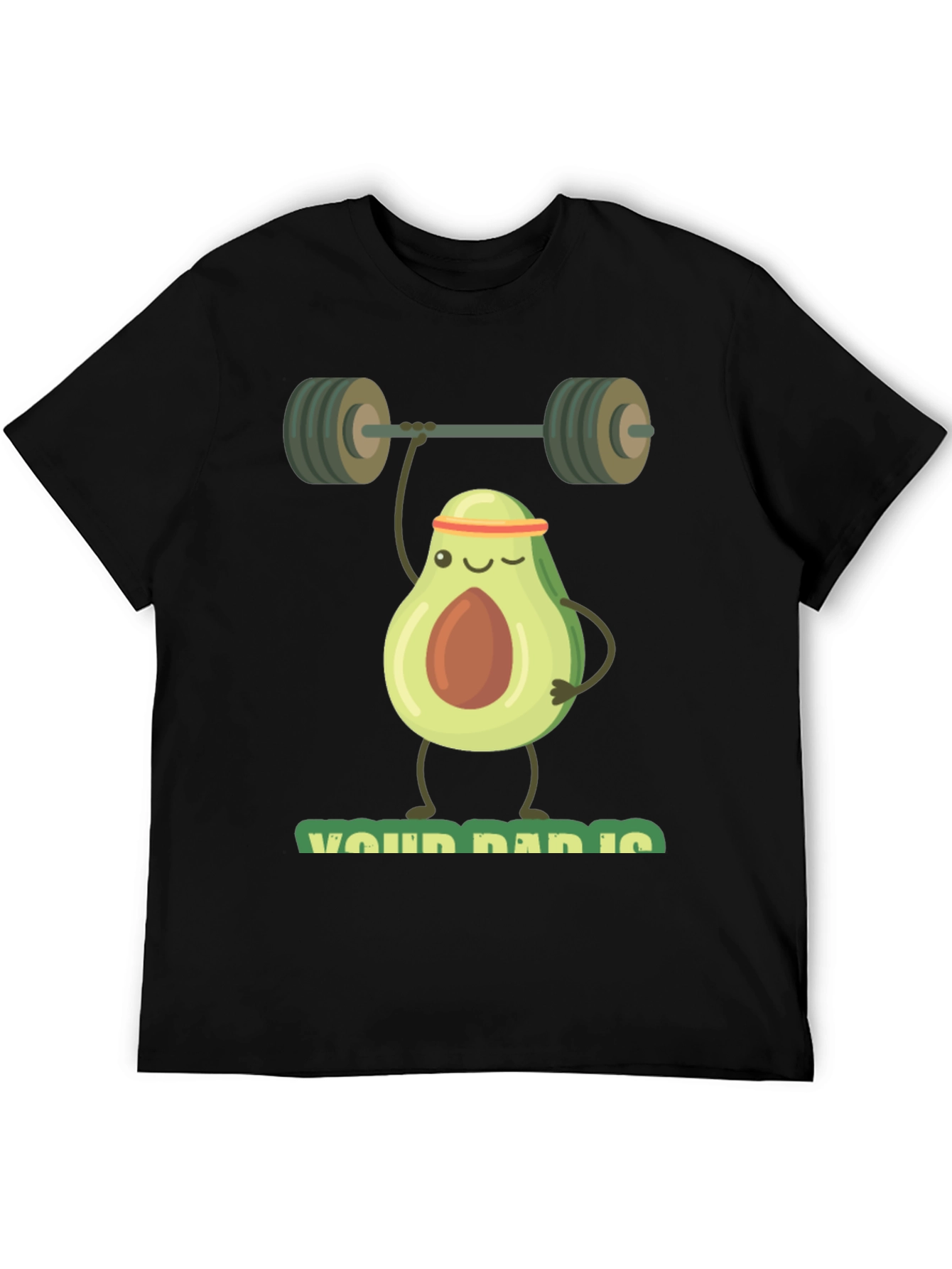 Funny Avocado Gym T-Shirt - Workout Apparel