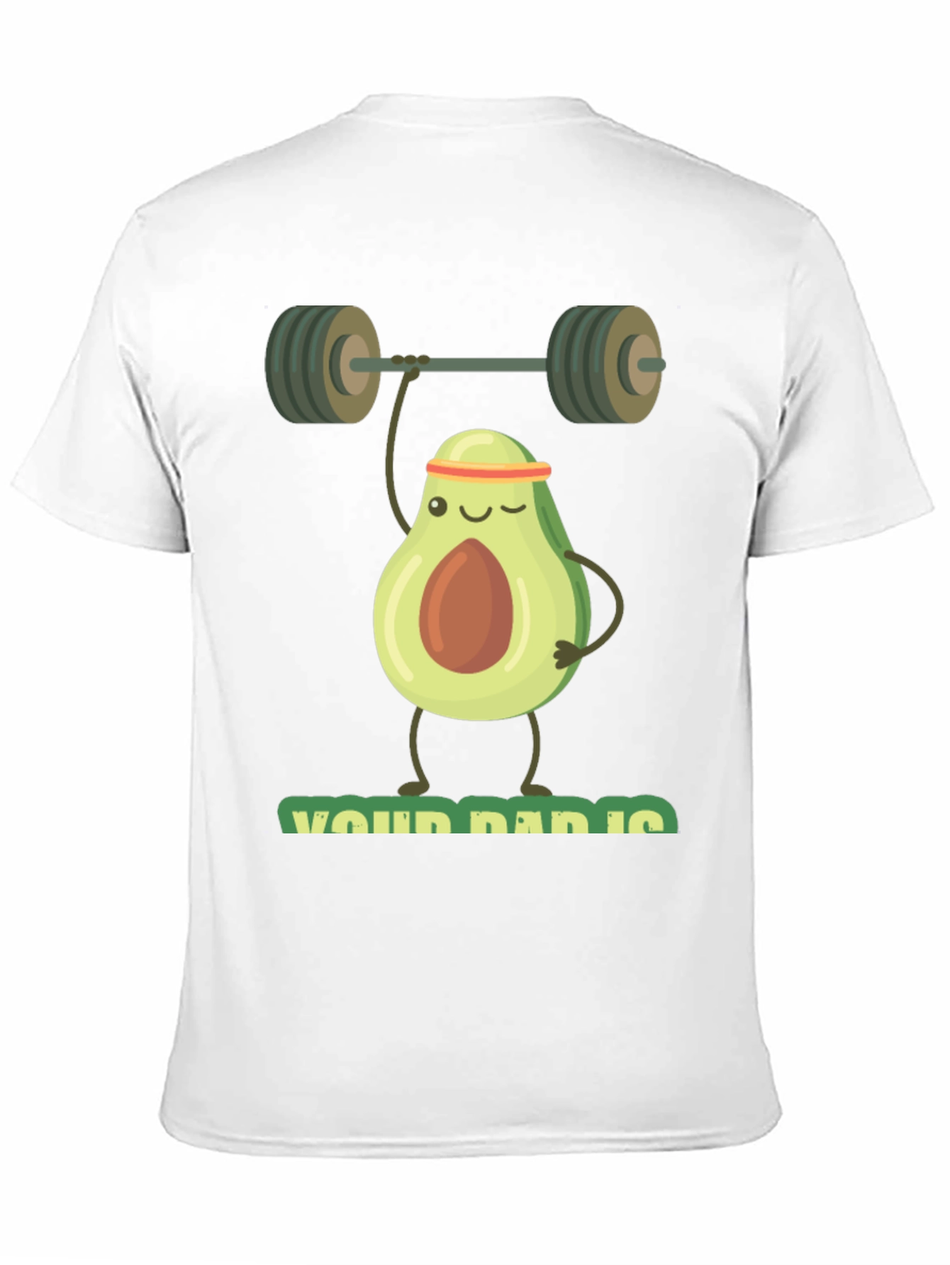 Funny Avocado Gym T-Shirt - Workout Apparel