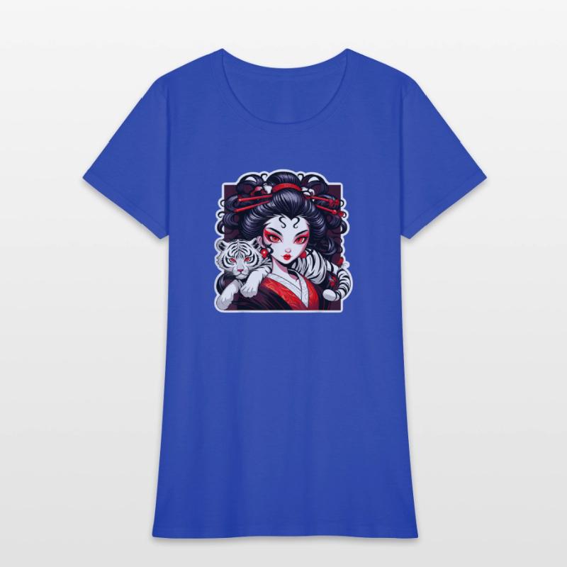 Geisha Tattoo Inspired Graphic