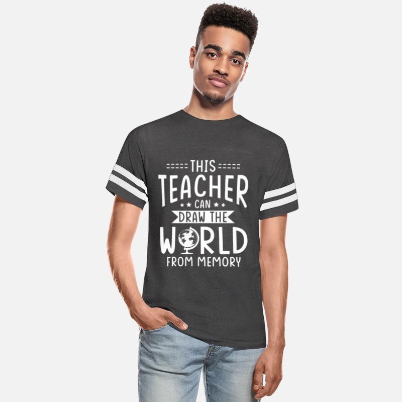 Geography Teacher Draws The World
