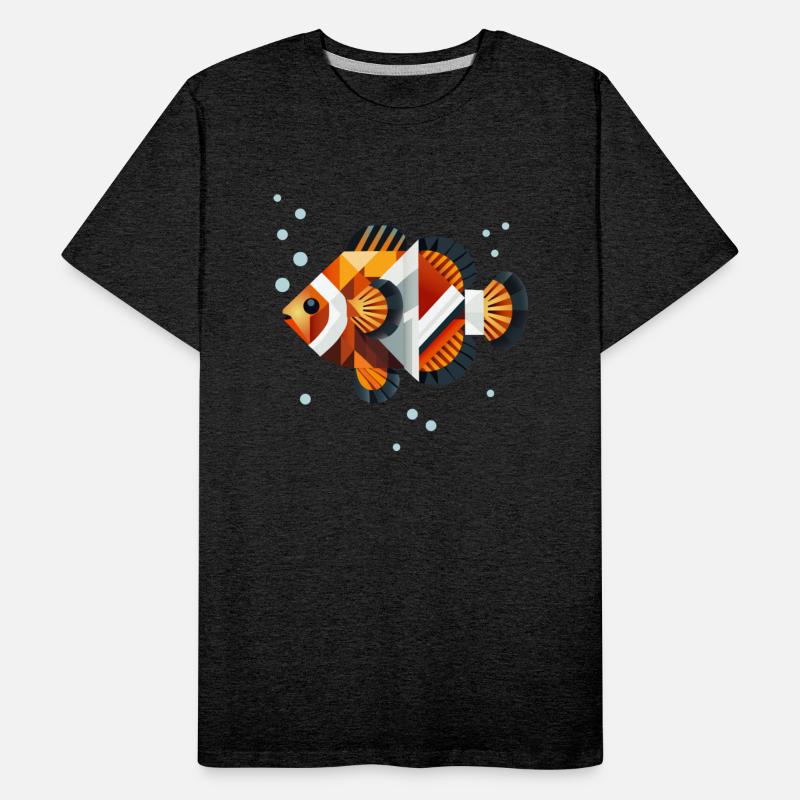 Geometric Clownfish - Abstract Underwater World