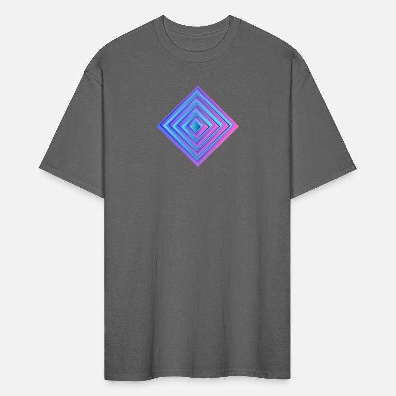 Geometric Neon Square Pattern