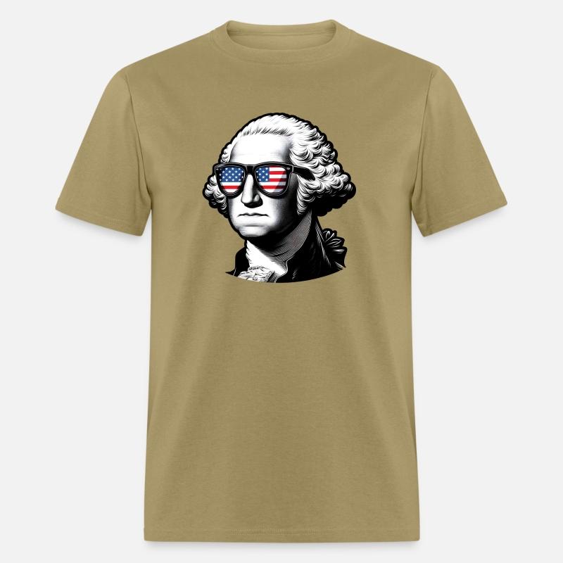 George Washington in USA shades
