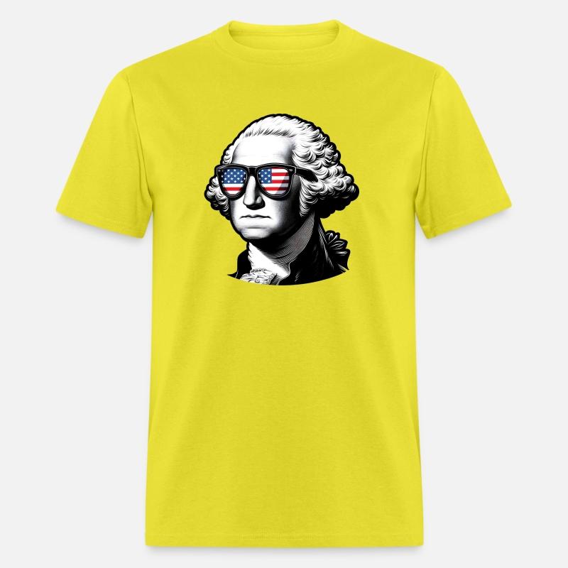 George Washington in USA shades
