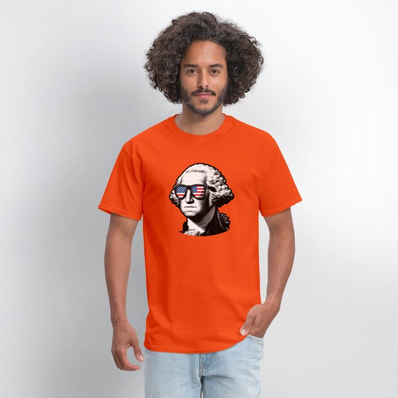 George Washington in USA shades