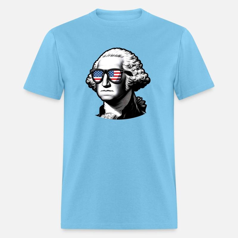 George Washington in USA shades