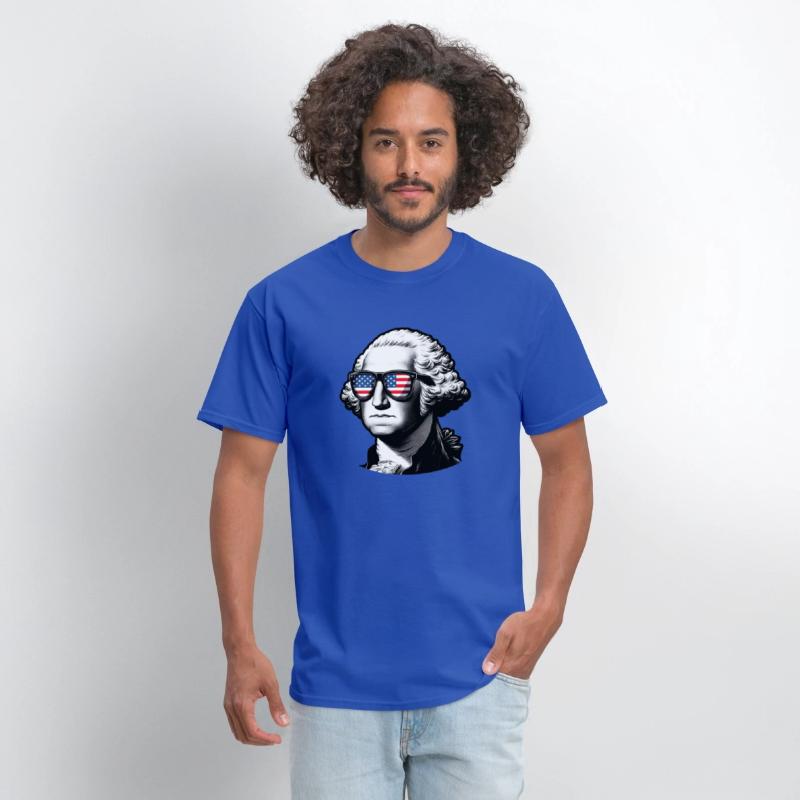 George Washington in USA shades