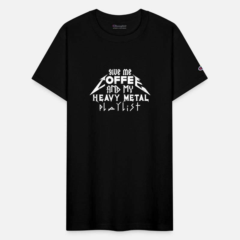 Give Me Coffee And My Heavy Metal Playlist