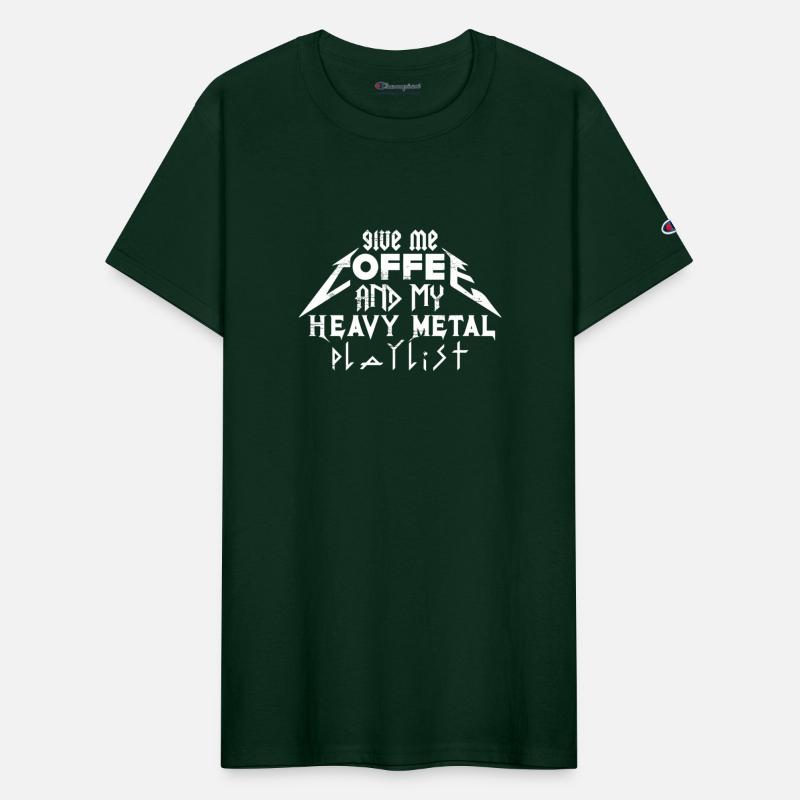 Give Me Coffee And My Heavy Metal Playlist