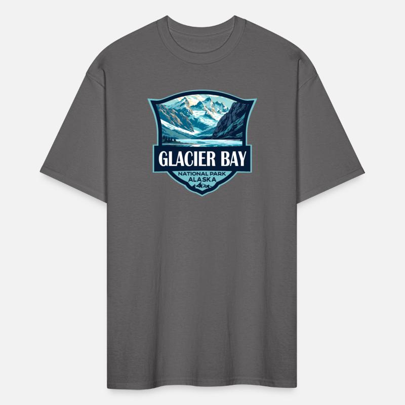 Glacier Bay National Park Illustration Travel Art