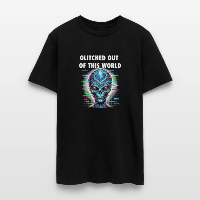 "Glitched Out of This World – A Cyber Alien"