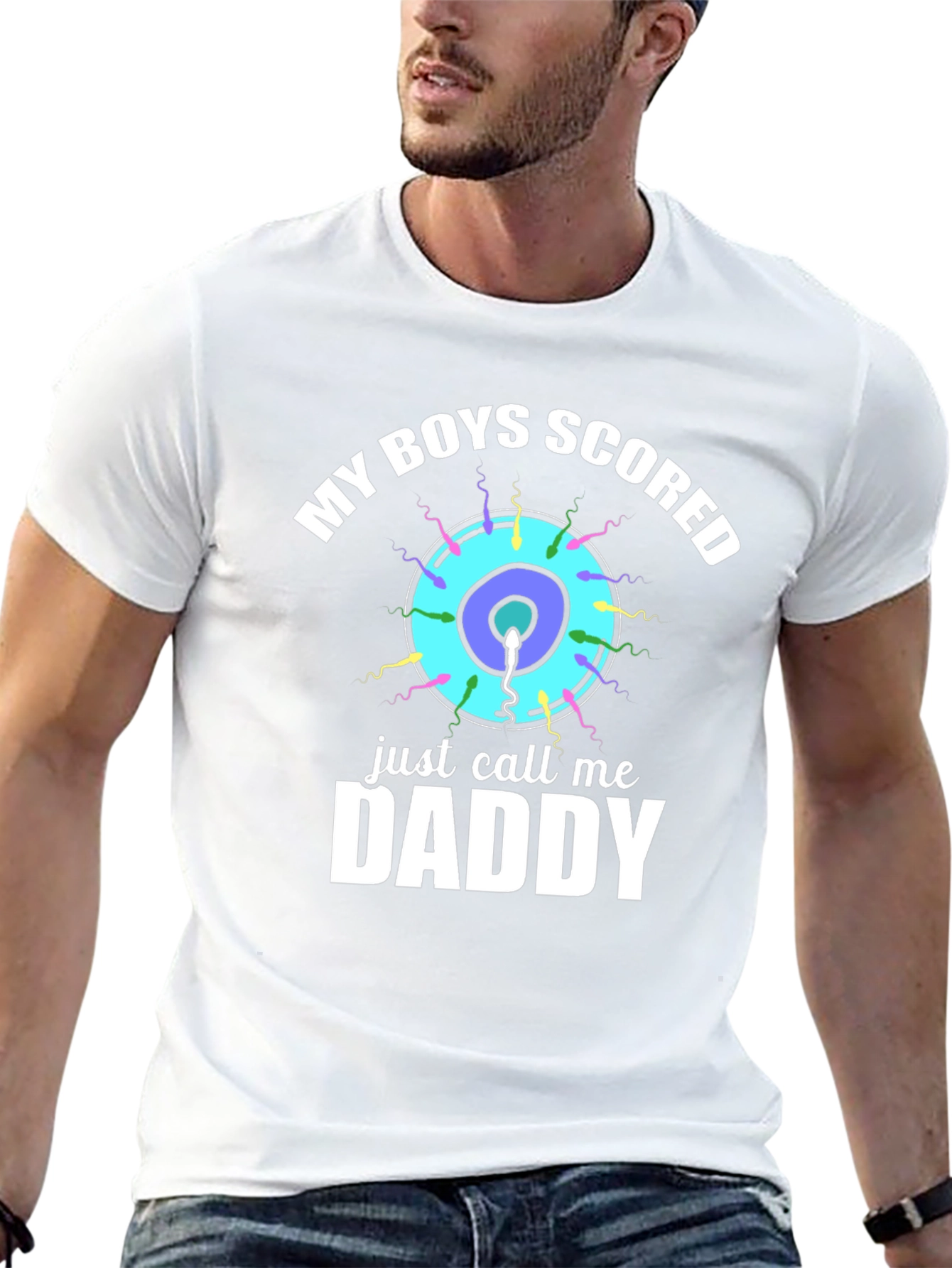 My Boys Scored Funny Dad T-Shirt