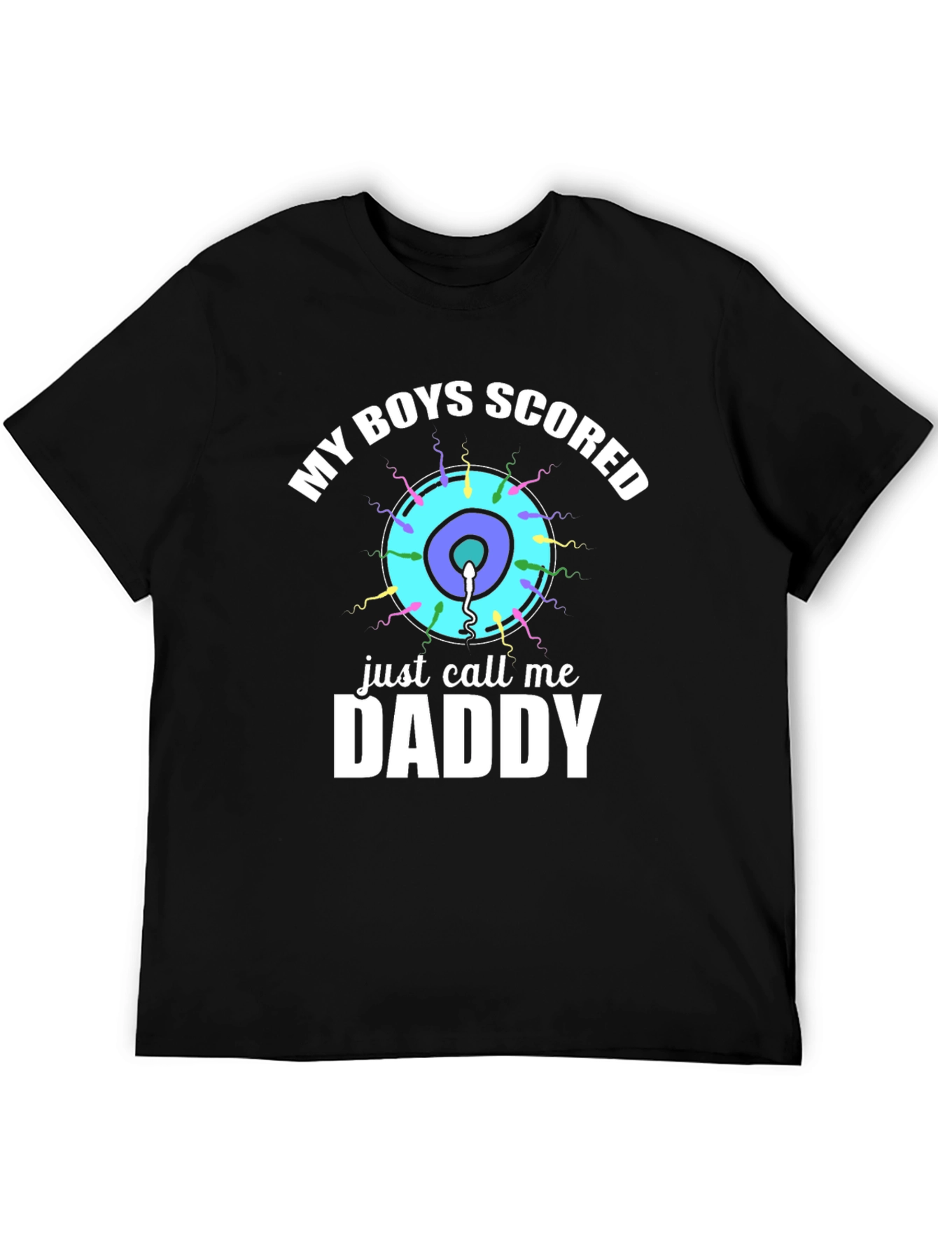 My Boys Scored Funny Dad T-Shirt