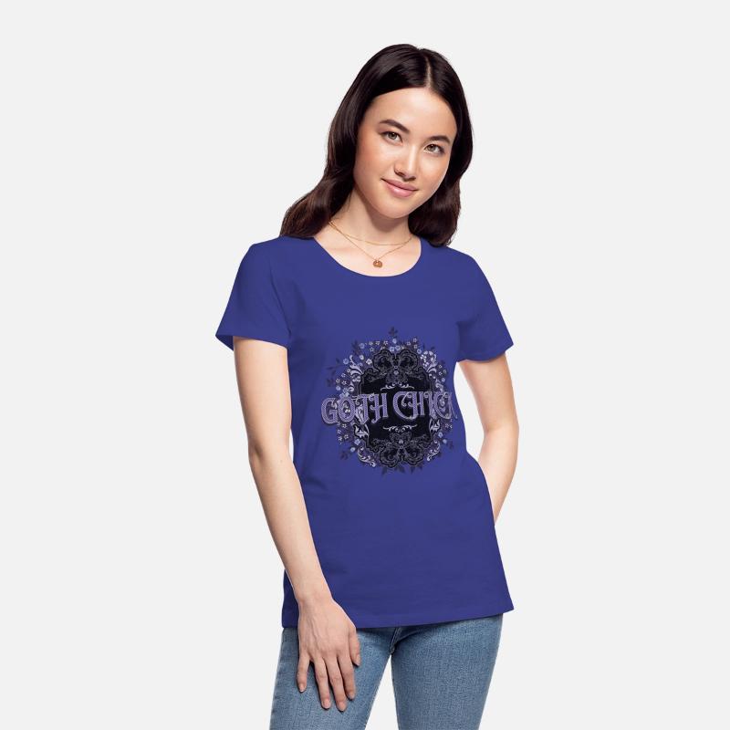 Goth Chick Black White Purple Goth Oh My Goth
