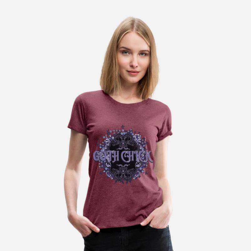 Goth Chick Black White Purple Goth Oh My Goth
