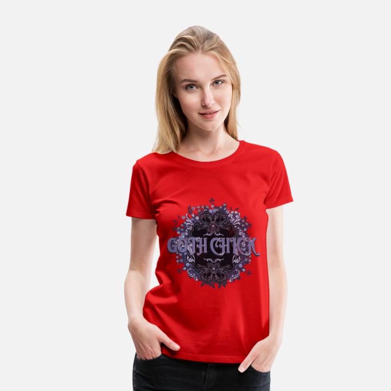 Goth Chick Black White Purple Goth Oh My Goth
