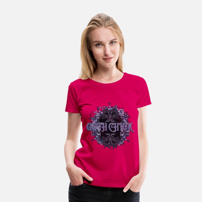 Goth Chick Black White Purple Goth Oh My Goth