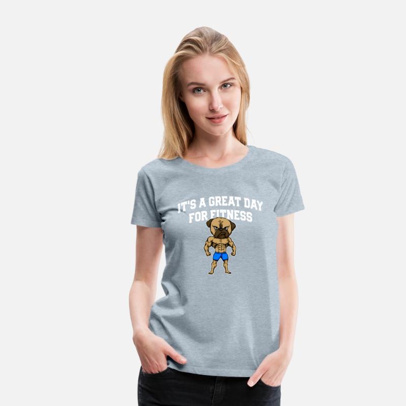 Great Day for Fitness Funny Workout Humor Gym