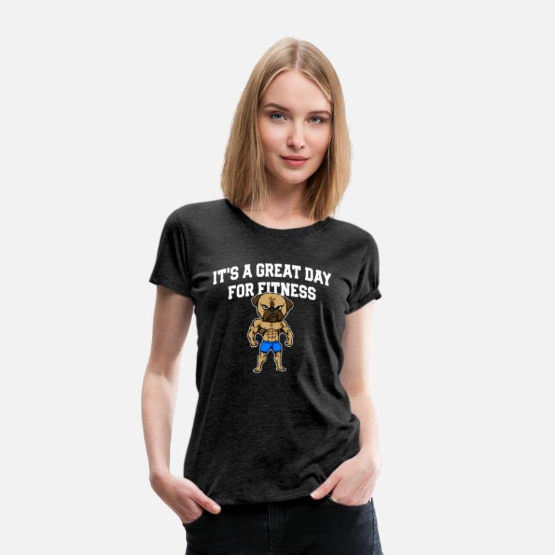 Great Day for Fitness Funny Workout Humor Gym