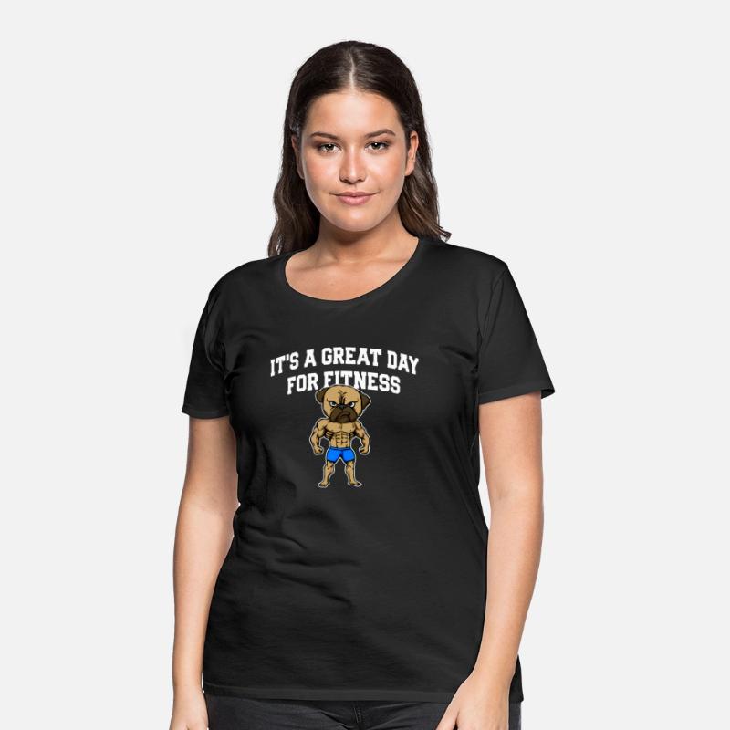 Great Day for Fitness Funny Workout Humor Gym