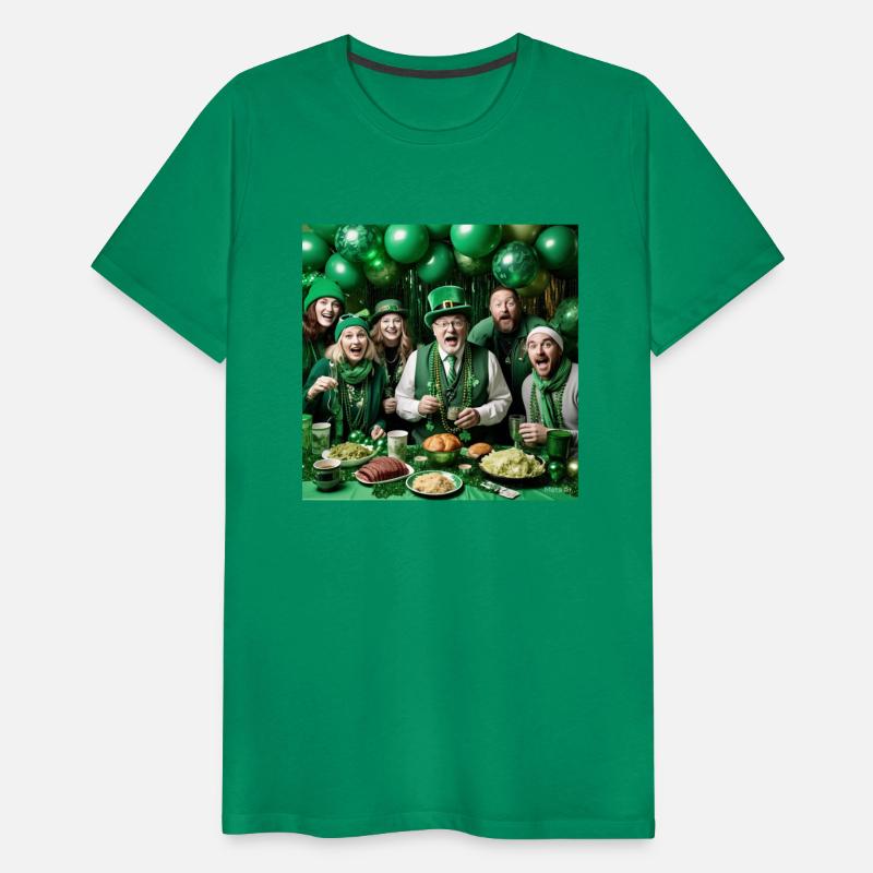 Green decorations for st paddy s day celebration
