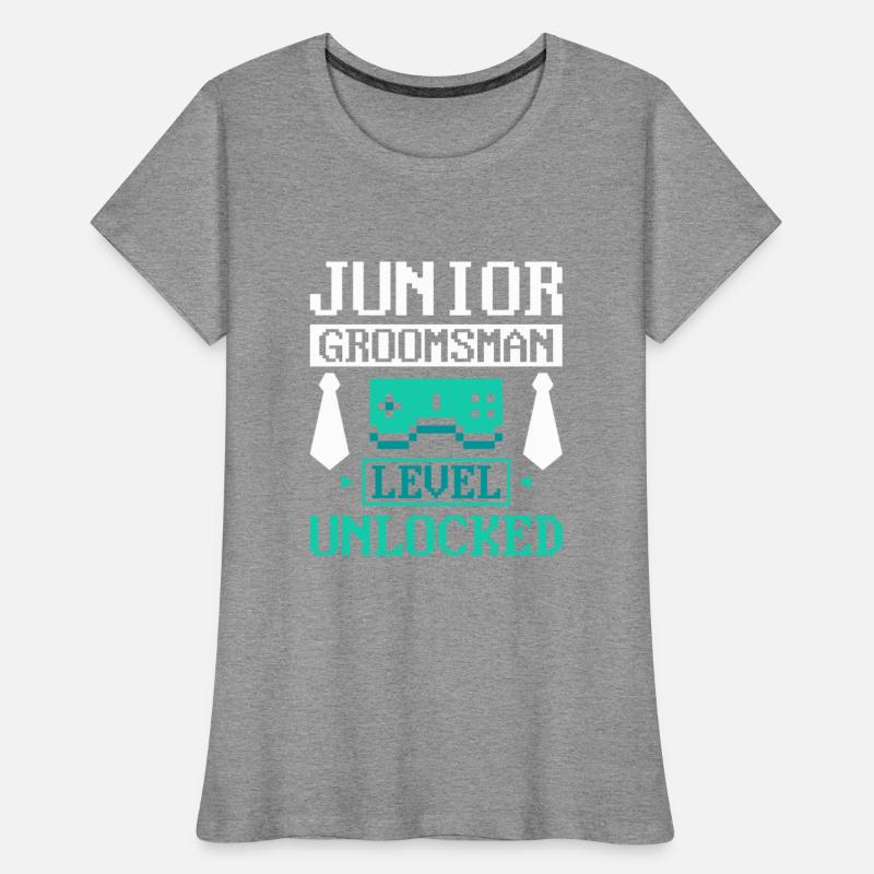 Groom Gaming Party Junior Groomsman Level Unlocked