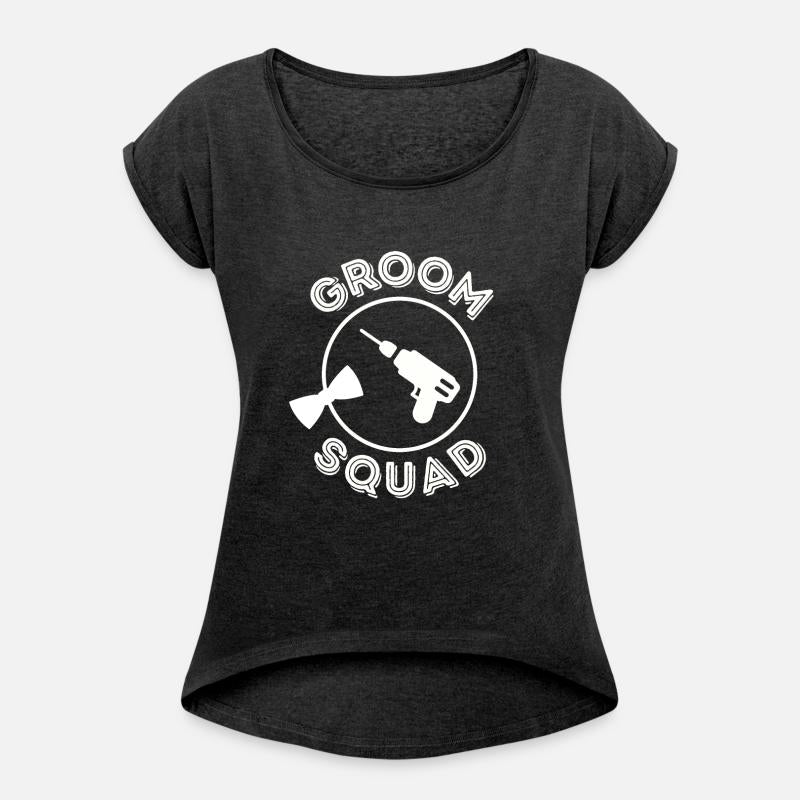 Groom Squads Construction Wedding T-Shirt