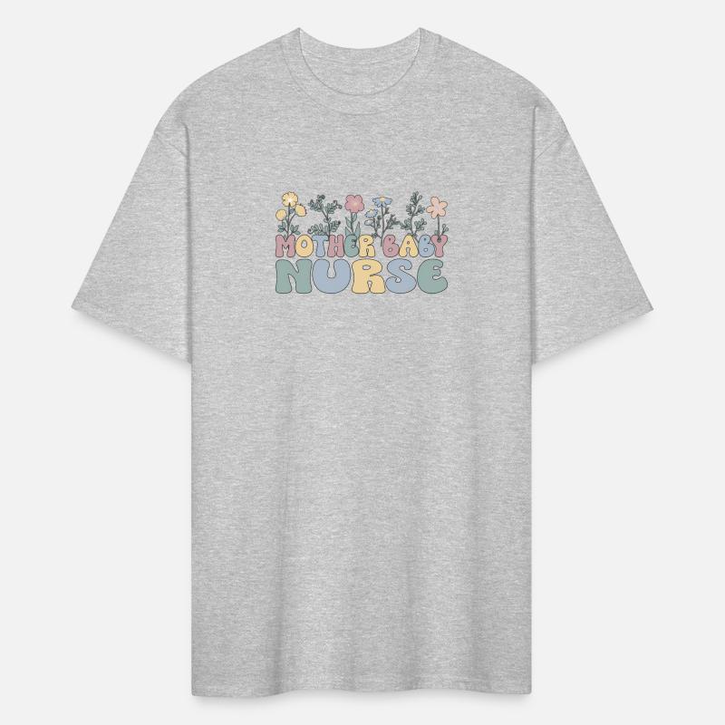 Groovy Mother Baby Nurse Flowers Postpartum Nurse