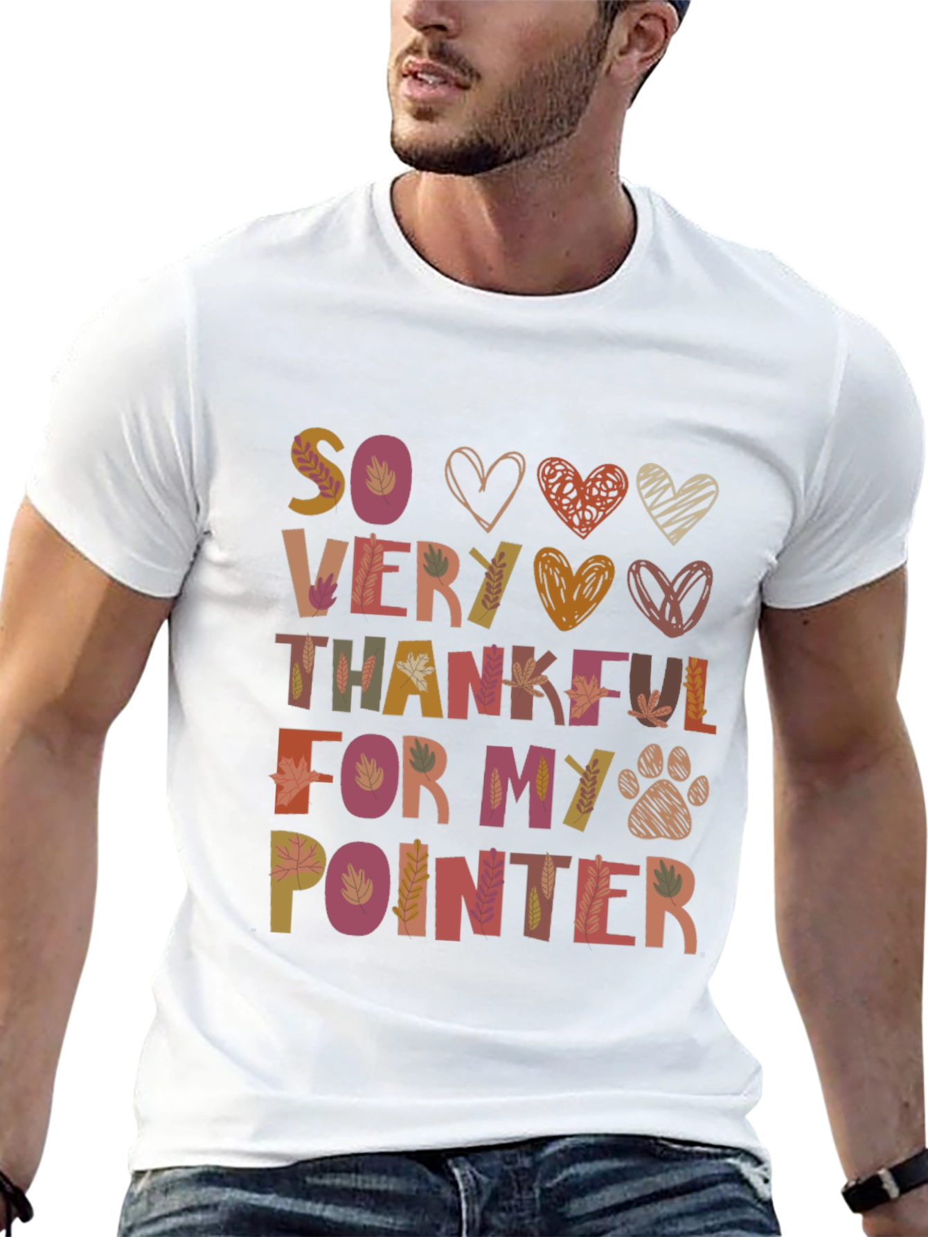 Thankful Pointer Dog T-Shirt