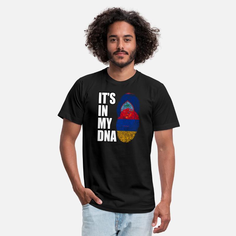 Guam And Armenian Mix Heritage DNA Flag