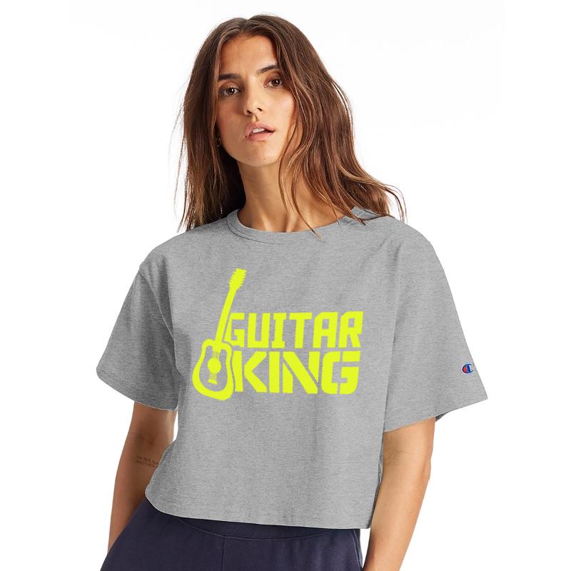 Guitar King Guitarist Text Bassist Royal Fun Quote