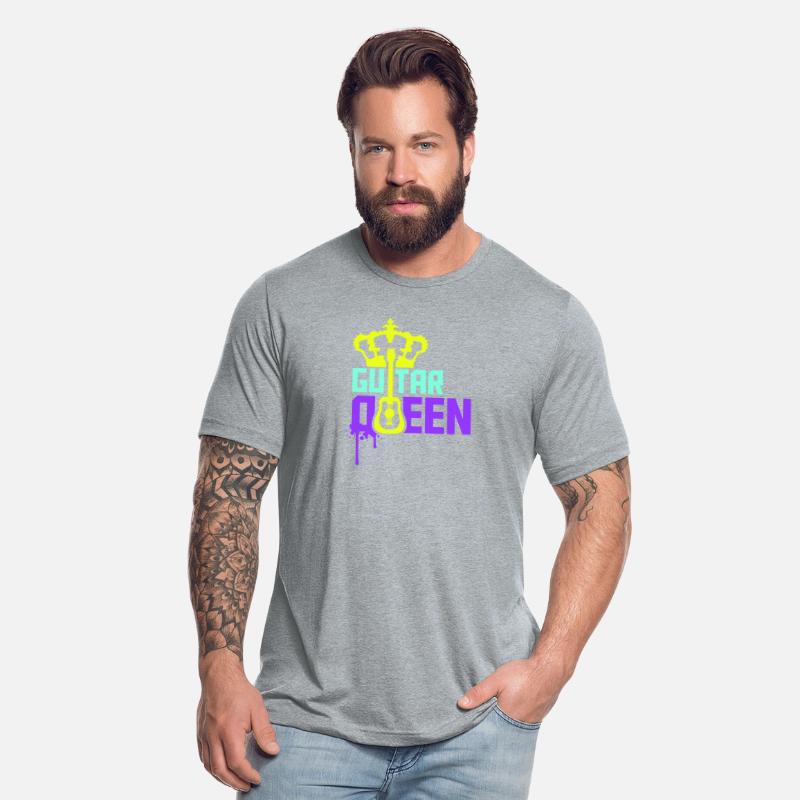 Guitar Queen Crown Guitarist Fun Woman Text Quote