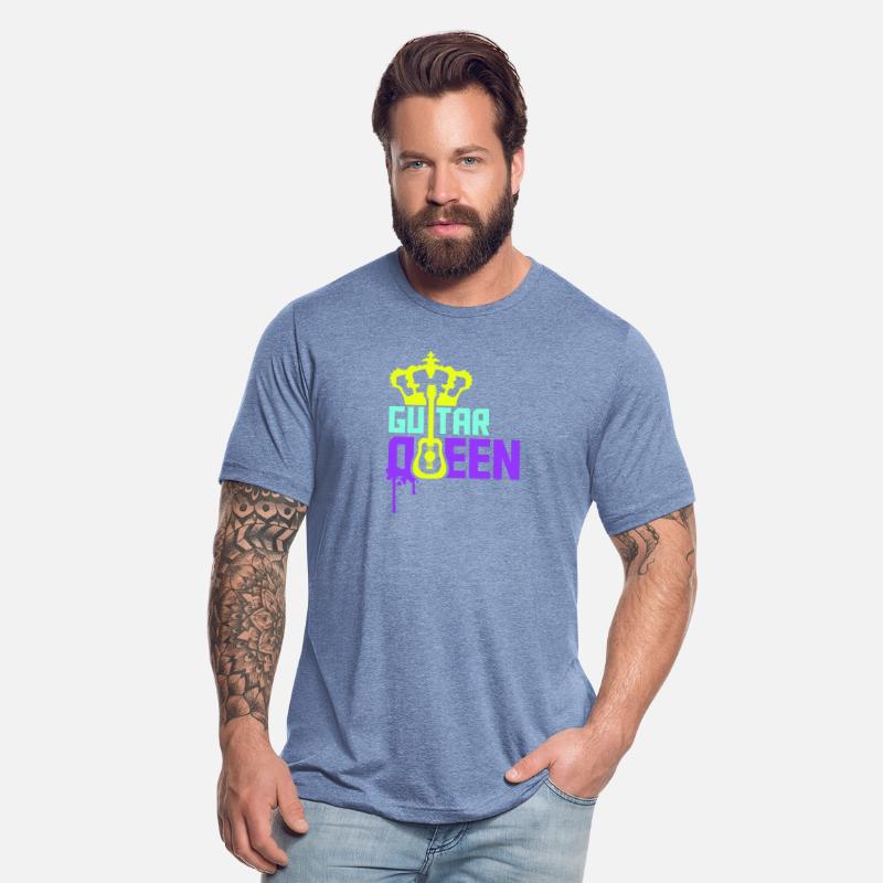 Guitar Queen Crown Guitarist Fun Woman Text Quote