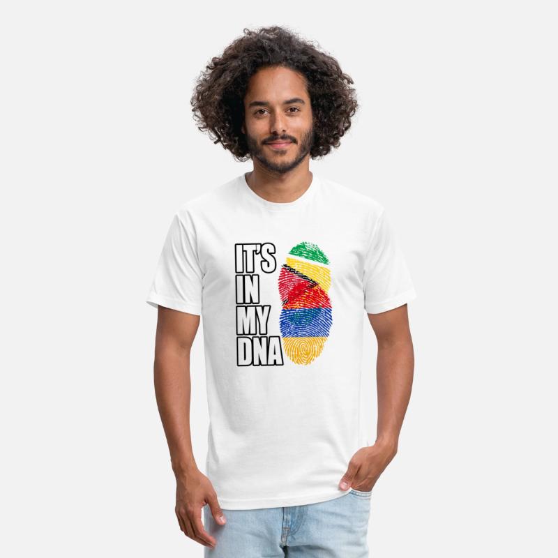 Guyanese And Armenian Mix Heritage DNA Flag