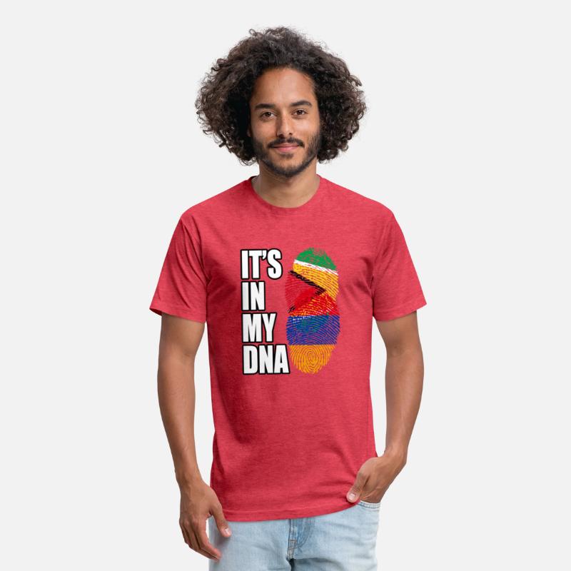 Guyanese And Armenian Mix Heritage DNA Flag