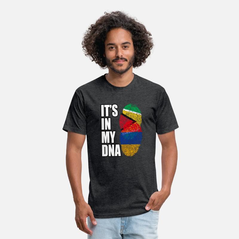 Guyanese And Armenian Mix Heritage DNA Flag