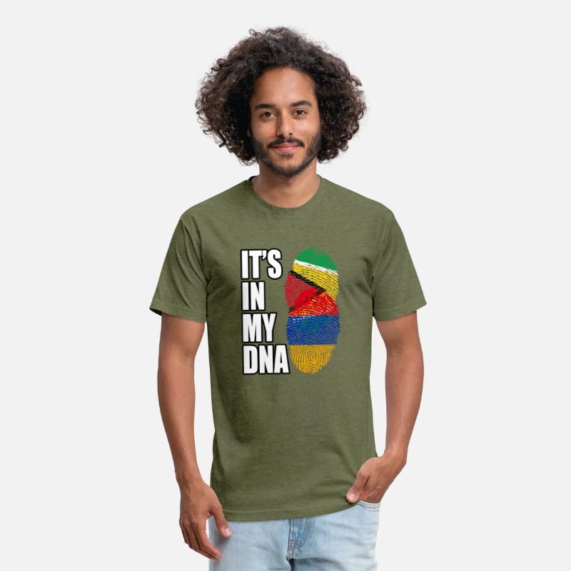 Guyanese And Armenian Mix Heritage DNA Flag